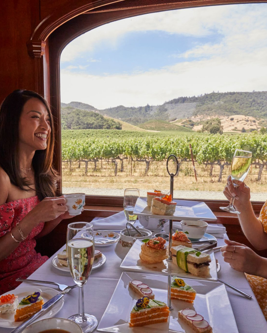 Napa Valley Wine Train by @ExploreTock